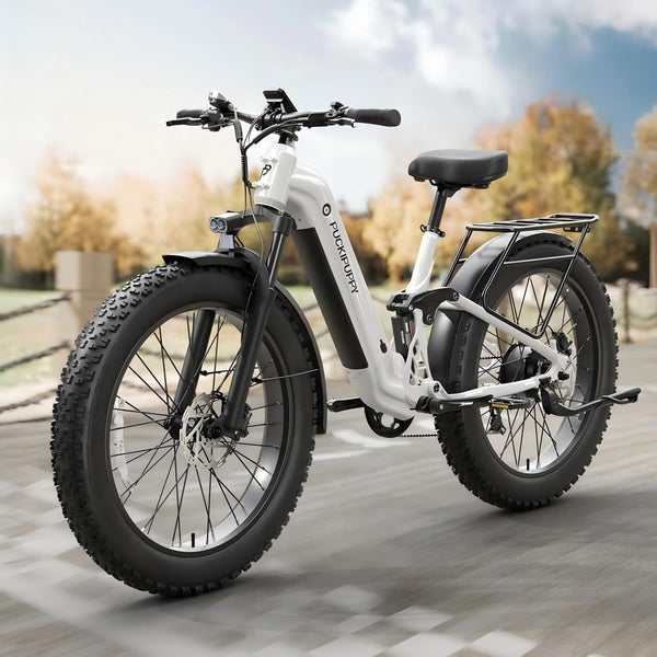PUCKIPUPPY Electric Bikes for Adults 26