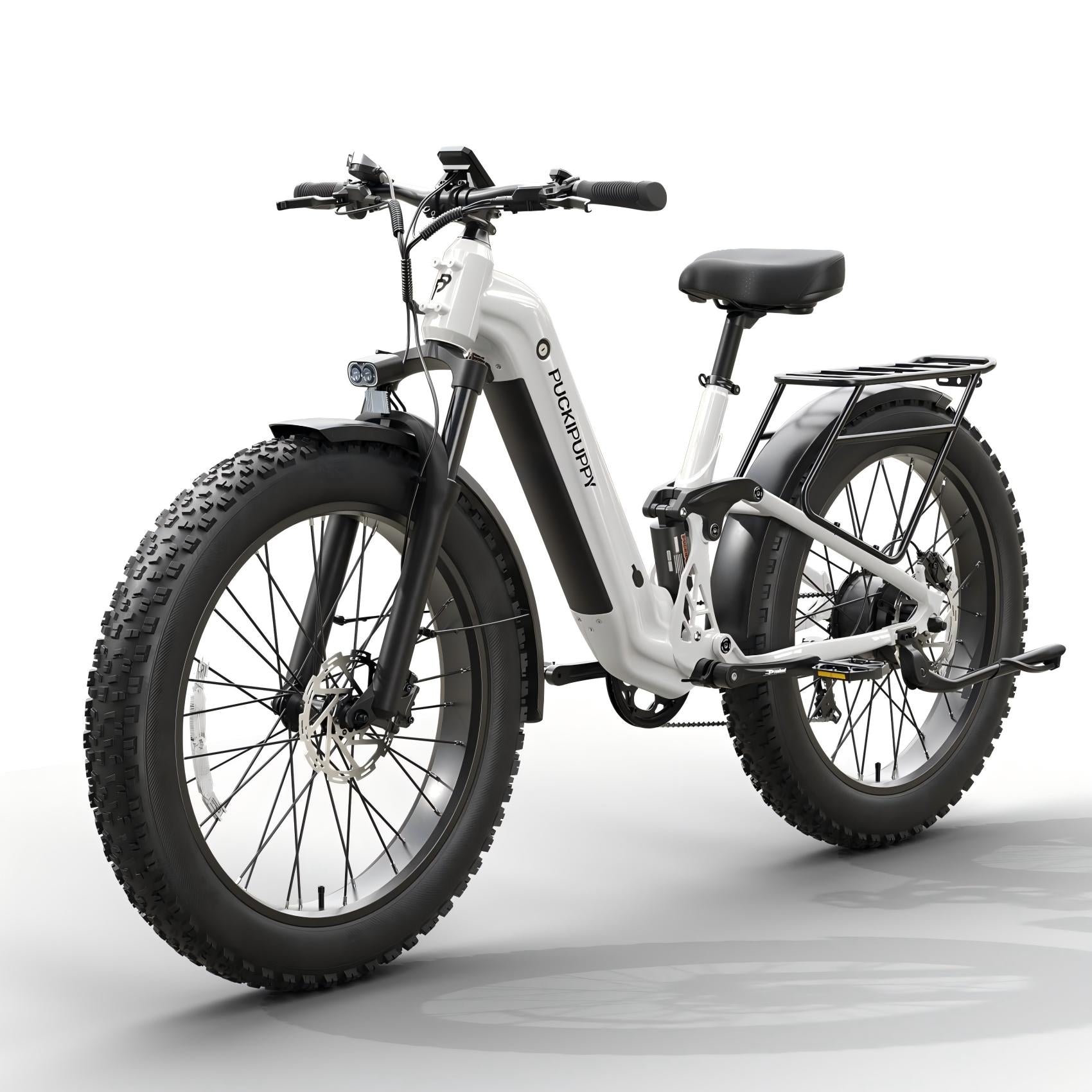 PUCKIPUPPY Electric Bikes for Adults 26